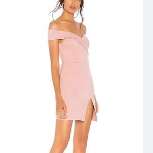 Superdown Naya off shoulder mini dress